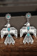Turquoise Earle Metal Earrings