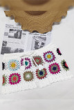 Crochet Flower Knit Shorts