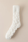 Plain Woolen Knit Socks For Man MOQ 5pcs