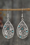 Metal Turquiose Earrings