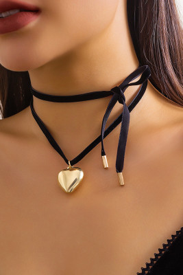 Crisscross Heart Shape Necklace