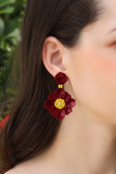 Camellia Earrings MOQ 5pcs