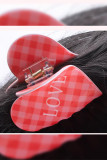 Valentines Day Heart Shape Hair Clips