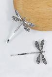 Dragonfly Shape Metal Hair Clip