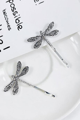 Dragonfly Shape Metal Hair Clip