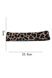 Brown Leopard Hair Band