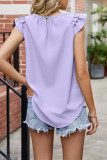 Plain Ruffles Tank Top