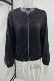 Plain Bling Glitter Jacket