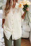 Plain Button Up Long Sleeves Shirt