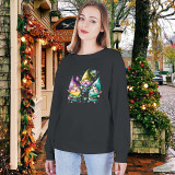 Mardi Gras Gnomes Long Sleeve Sweatshirts Women Boutique Wholesale