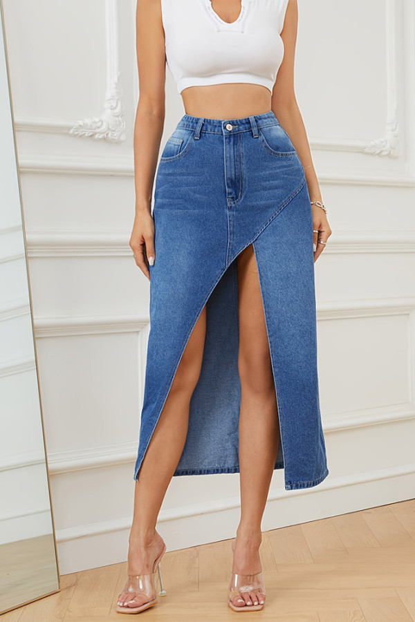 Copy Embroidery Floral Patchwork Skinny Jeans Pants