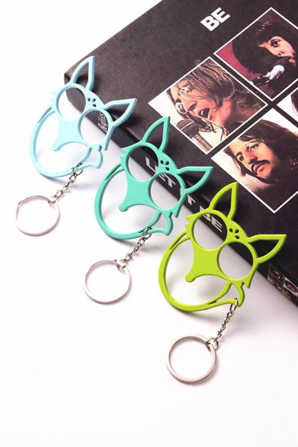 Multifunctional Defense Fox Keychain