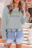 Mardi Gras Long Sleeve Sweatshirts Women Boutique Wholesale