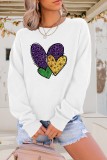 Mardi Gras Long Sleeve Sweatshirts Women Boutique Wholesale