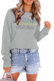 Mardi Gras Long Sleeve Sweatshirts Women Boutique Wholesale