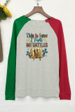 THis is How I Fight My Battles Easter Reglan Long Sleeves Top