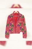 Mardi Gras Sequin Button Shacket