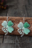 St. Patrick's Day Clover Earrings