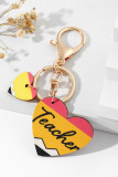Teacher Wooden Keychain MOQ 5pcs