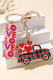 Valentine Wooden Keychain MOQ 5pcs