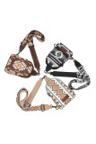 Western Aztec Design Crossbody Chest Bag