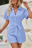 Plain Jacquard Knitting One Piece Romper