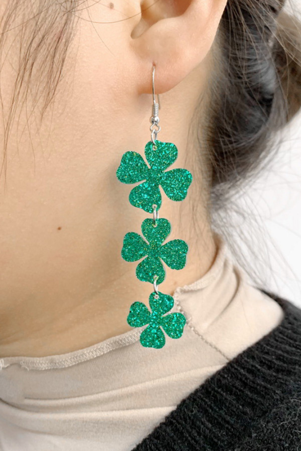 Acrylic St. Patrick's Day Earrings MOQ 5pcs