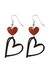 Valentines Day Acrylic XOXO Earrings