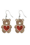 Valentines Day Acrylic XOXO Earrings