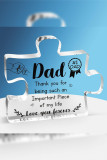 Acrylic Transparent Letter Printing Pendant