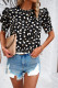 Bubble Sleeves Printing Top