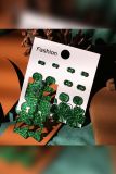 St. Patrick's Day Clover Earrings