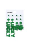 St. Patrick's Day Clover Earrings