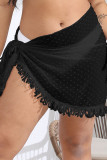 Tassle Jacquard Beach Dress