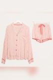 Stripes Short Pajamas Set