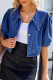 Blue Denim Short Jacket