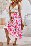 Floral Printed A Line Maxi Skirt