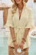 Swiss Dot Tie Waist Front Open Shirt