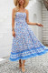 Halter Neck Floral Maxi Dress
