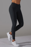 High Low Waist Side Pocket Leggings