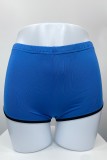 Letter Print Yoga Sports Shorts