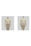 V Neck Sleeveless Top and Skirt 2PCS Set