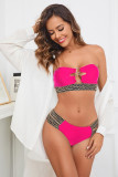 Summer Beach Buckle Bikini Set