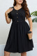 Plus Size Black Mini Dress