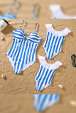 Family Match Stripes Swimwear Set