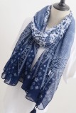 Tassle Printing Beach Scarf