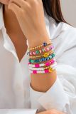 Multiple Colorful Beads Bracelet MOQ 5pcs
