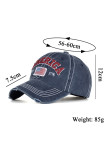 US Flag Embroidery Baseball Cap