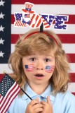 Independence Day US Flag Hair Band