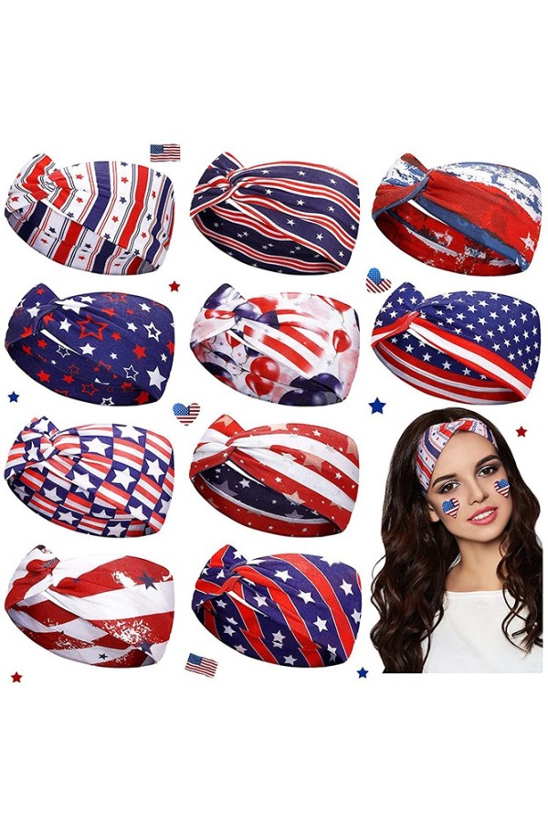Independence Day US Flag Hair Band